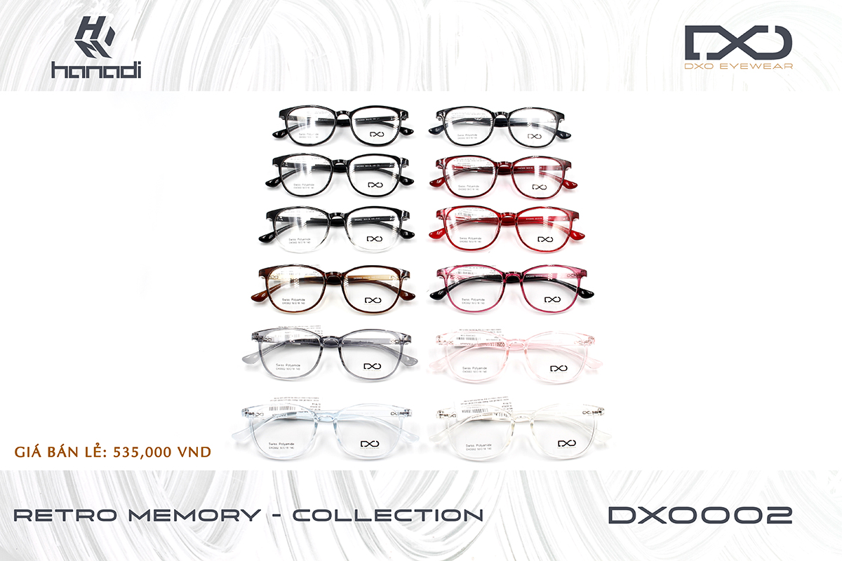 GỌNG SWISS POLYAMIDE DXO002