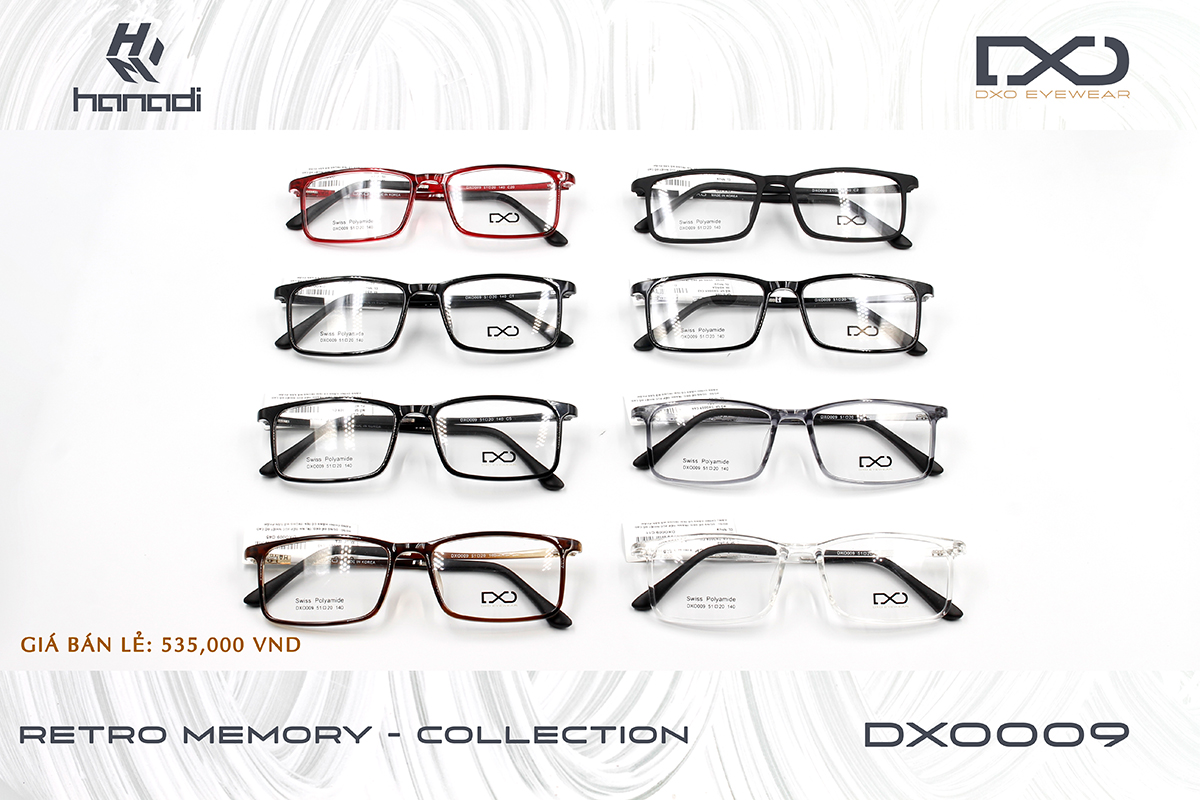 GỌNG SWISS POLYAMIDE DXO009