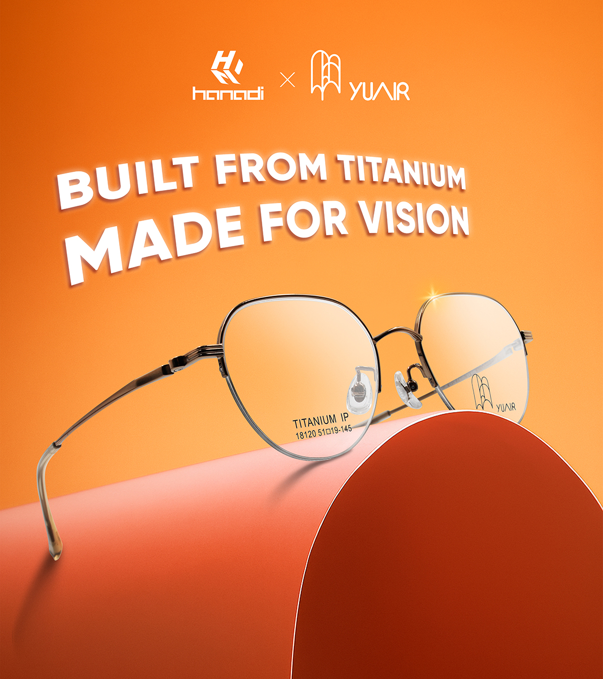 YUAIR - BUILT FORM TITANIUM, MADE FOR VISION.