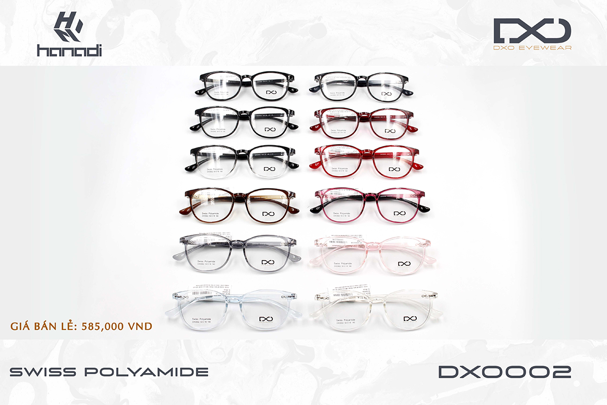 GỌNG SWISS POLYAMIDE DXO002