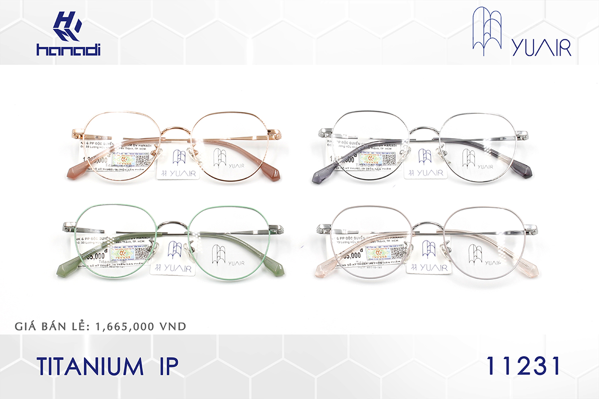 GỌNG TITANIUM YUAIR 11231