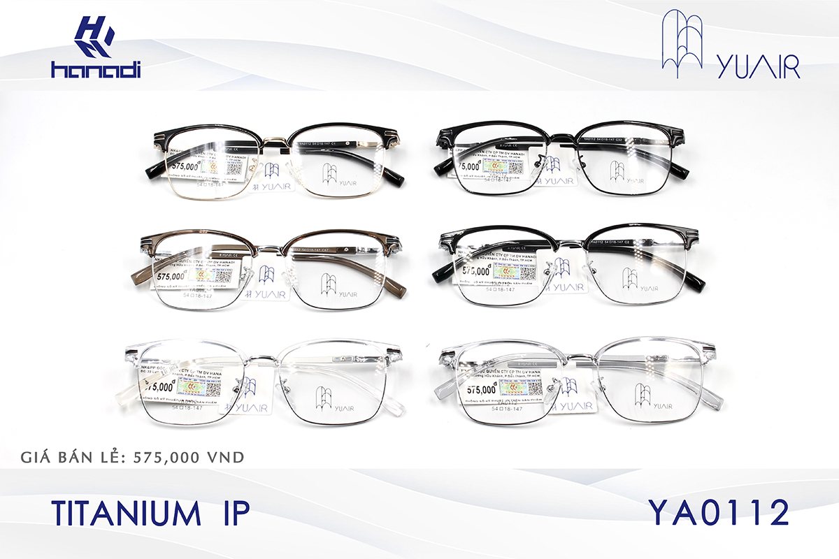 GỌNG TITANIUM YUAIR YA0112