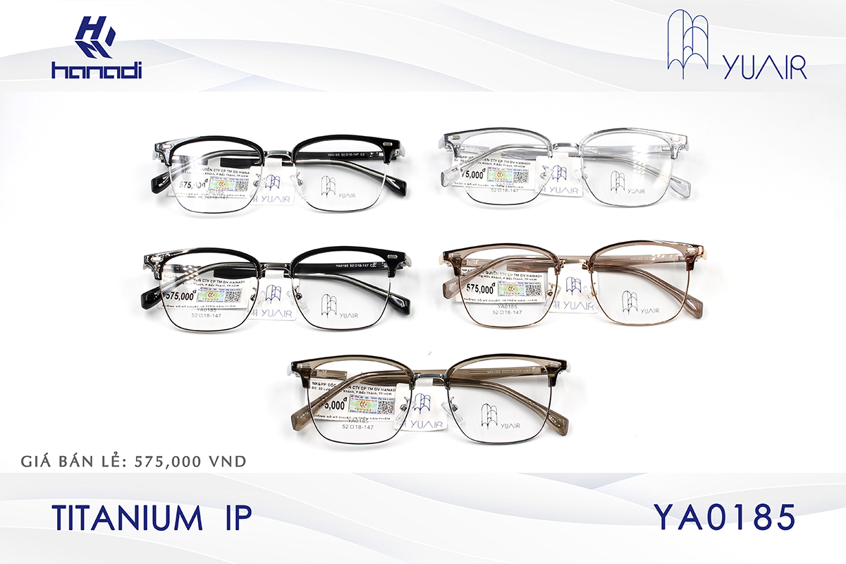 GỌNG TITANIUM YUAIR YA0185