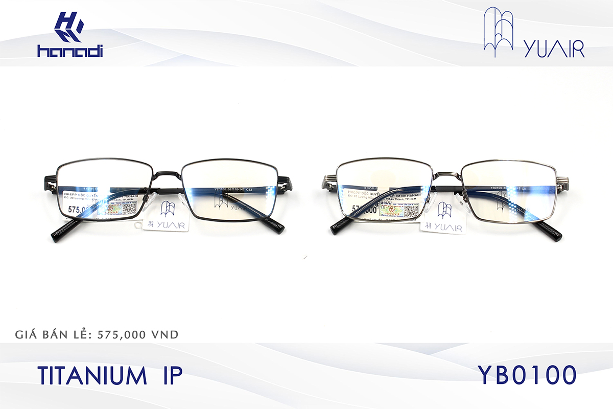 GỌNG TITANIUM YUAIR YB0100