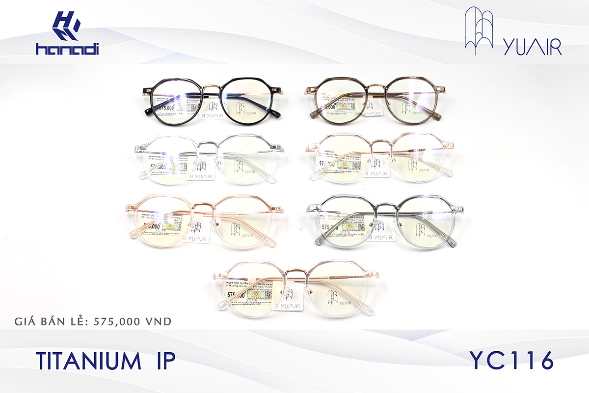GỌNG TITANIUM YUAIR YC116