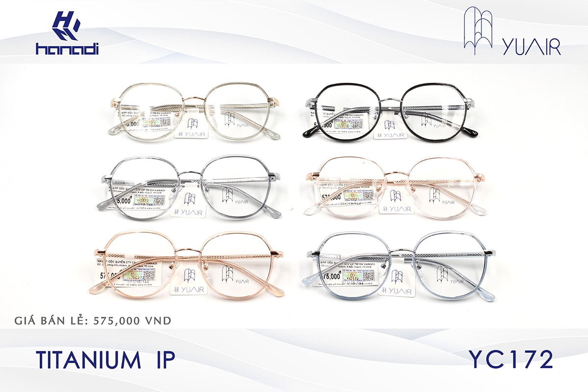 GỌNG TITANIUM YUAIR YC172