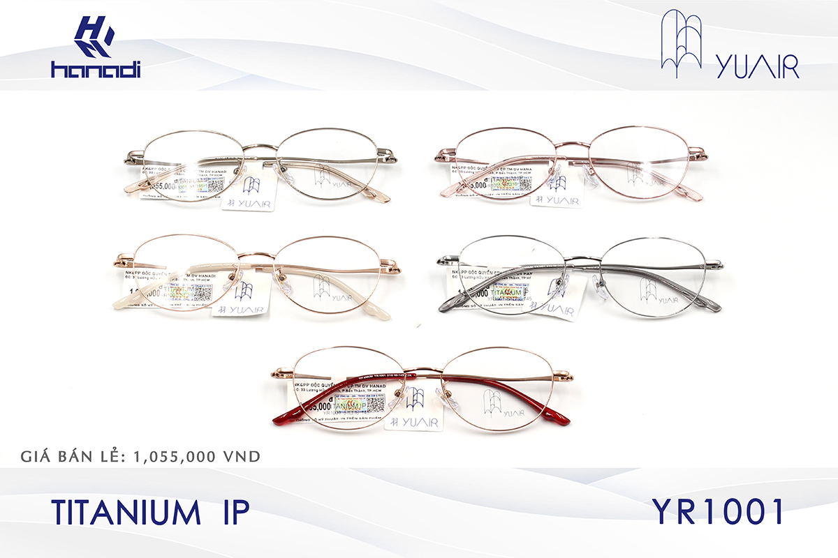 GỌNG TITANIUM YUAIR YR1001