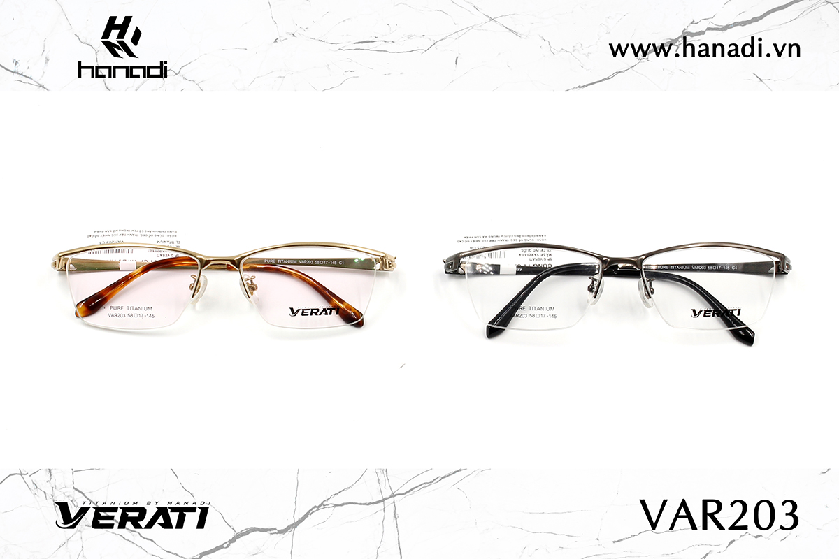 GỌNG TITANIUM VERATI VAR203