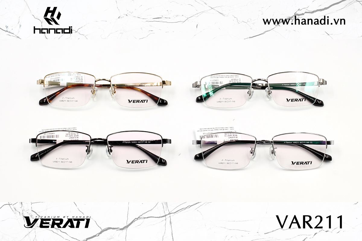 GỌNG TITANIUM VERATI VAR211