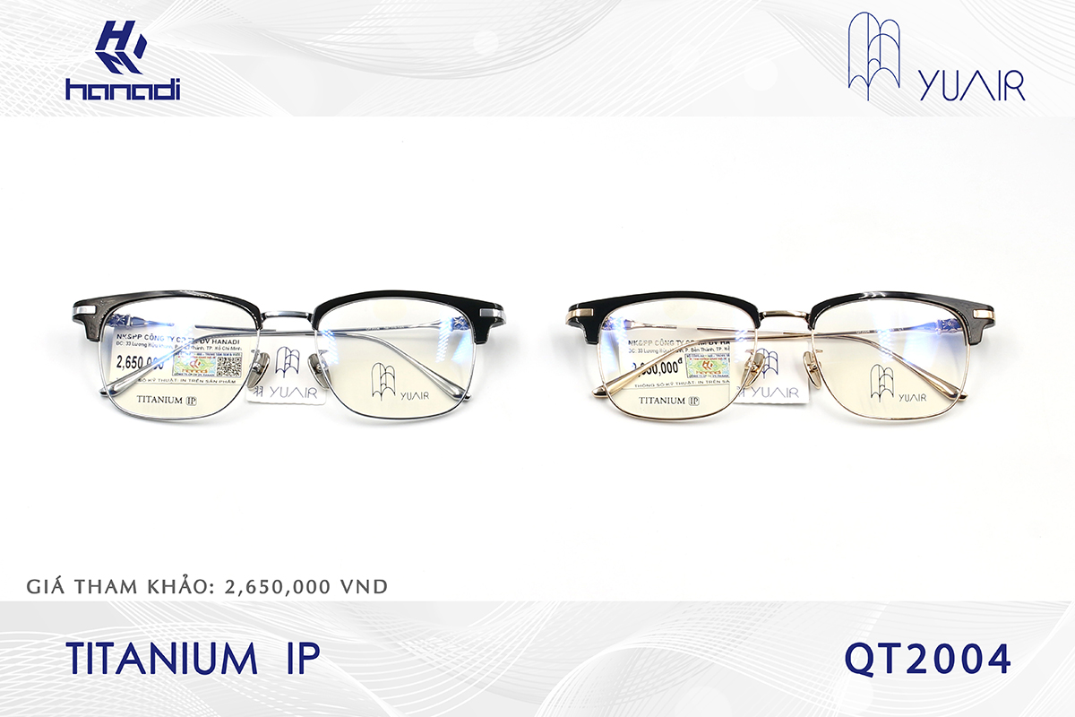 GỌNG TITANIUM YUAIR QT2004