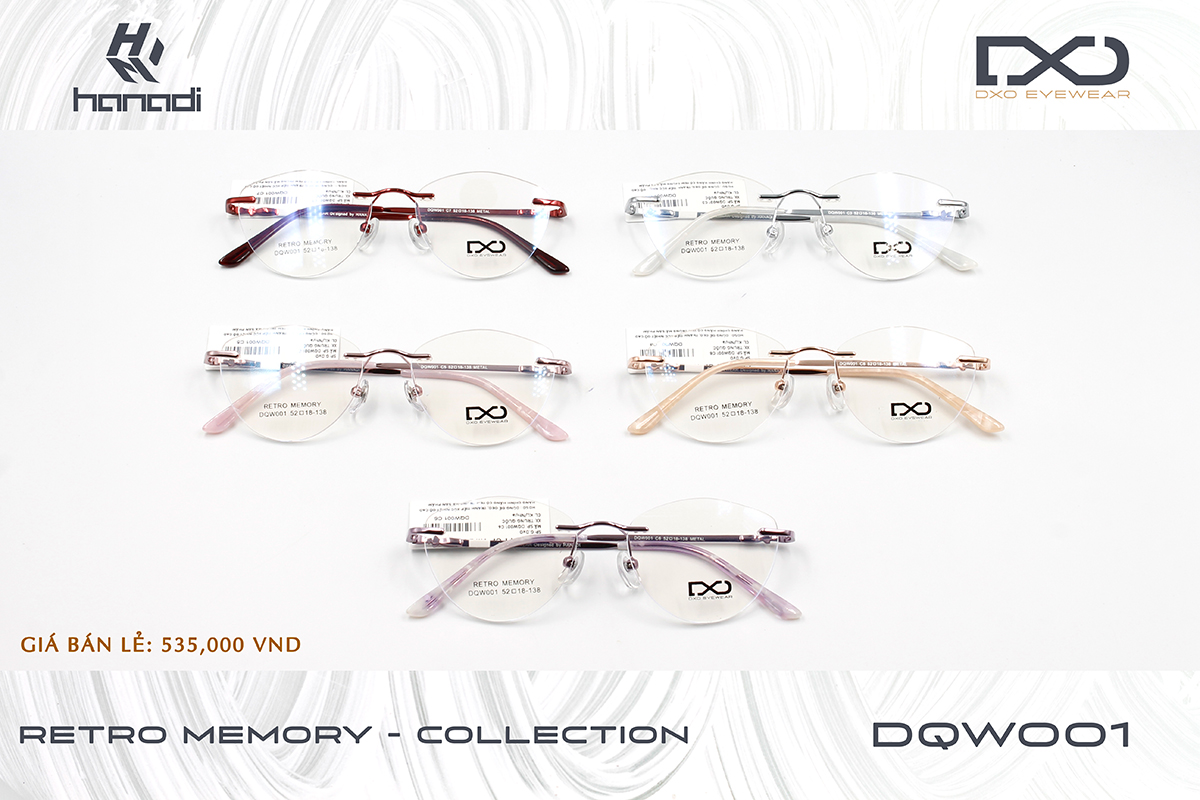GỌNG TITANIUM DXO DQW001