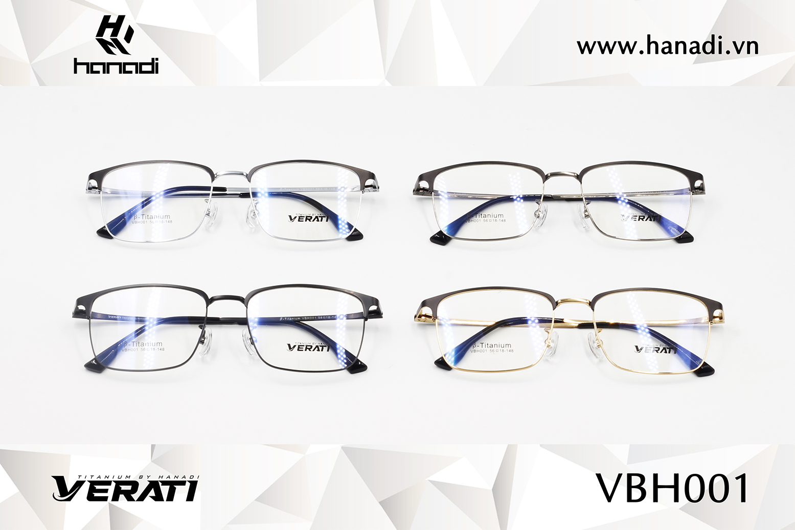 GỌNG TITANIUM VERATI VBH001