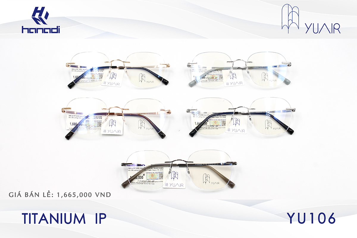 GỌNG TITANIUM YUAIR YU106