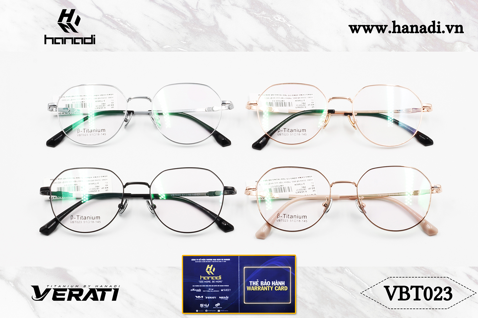 GỌNG TITANIUM VERATI VBT023