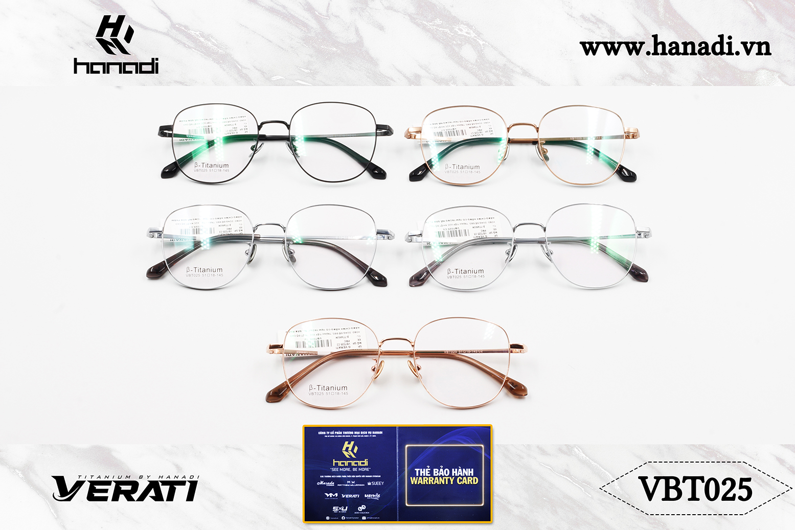 GỌNG TITANIUM VERATI VBT025