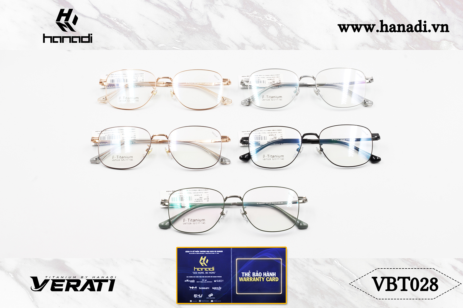 GỌNG TITANIUM VERATI VBT028