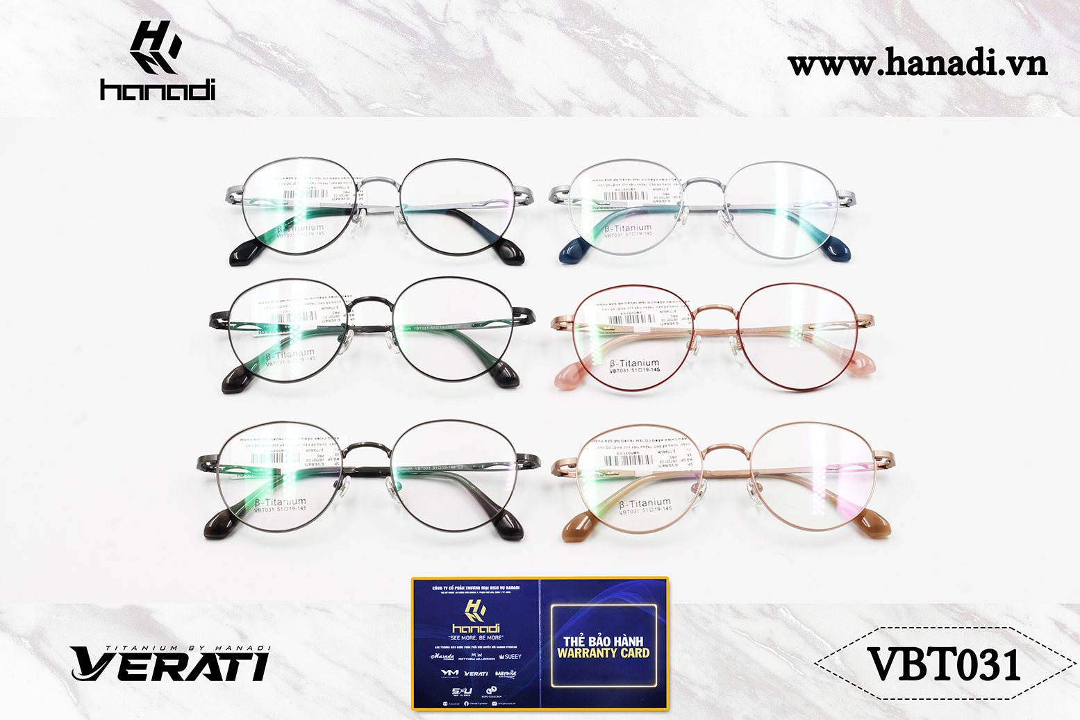 GỌNG TITANIUM VERATI VBT031