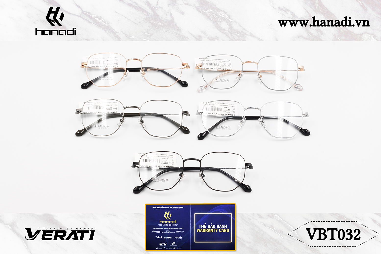 GỌNG TITANIUM VERATI VBT032