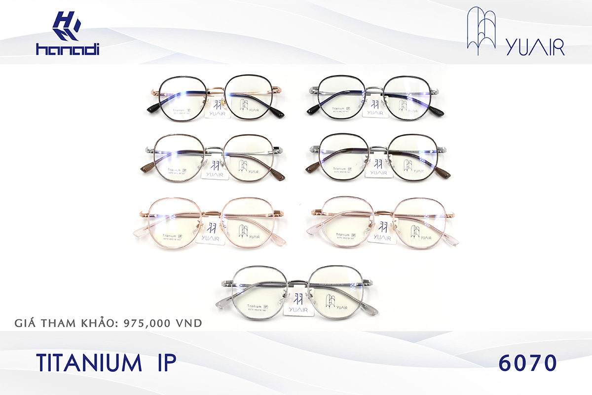 GỌNG TITANIUM YUAIR 6070