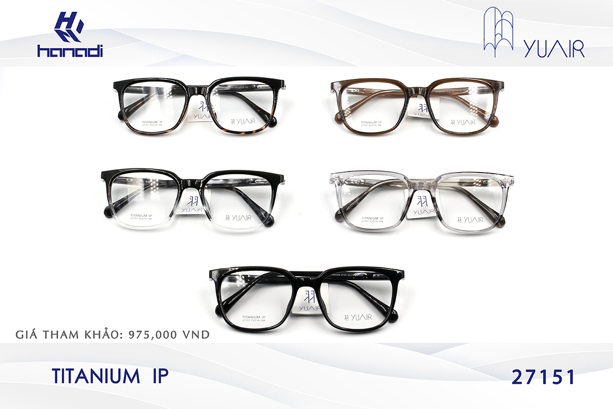 GỌNG TITANIUM YUAIR 27151