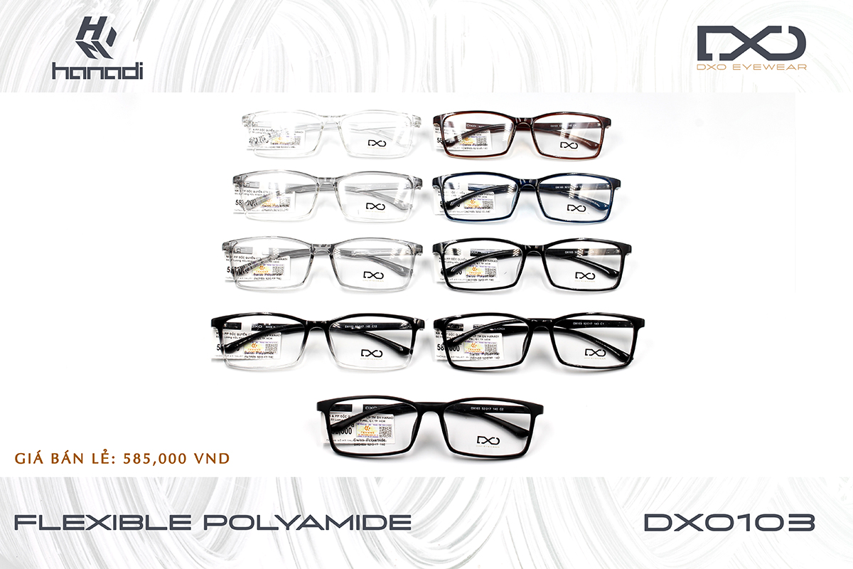 GỌNG SWISS POLYAMIDE DXO DX103