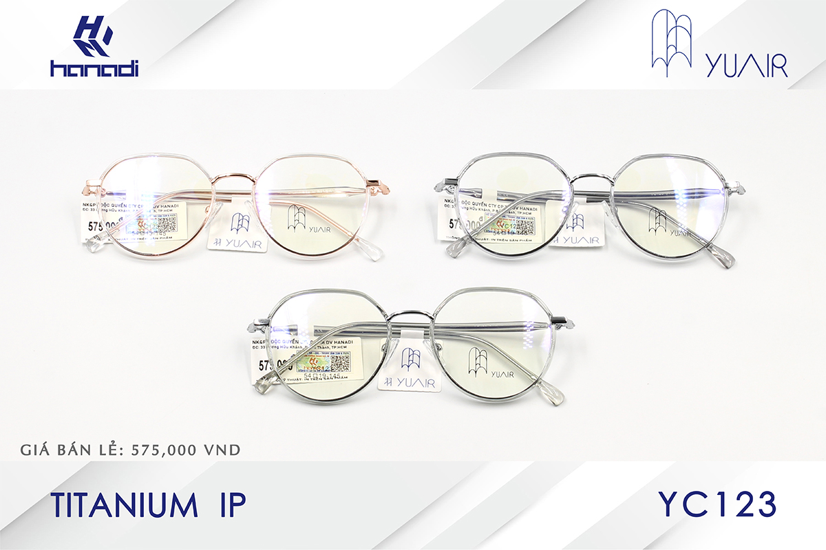 GỌNG TITANIUM YUAIR YC123