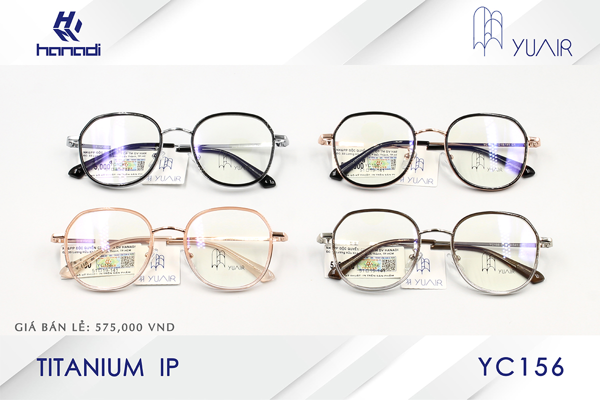 GỌNG TITANIUM YUAIR YC156