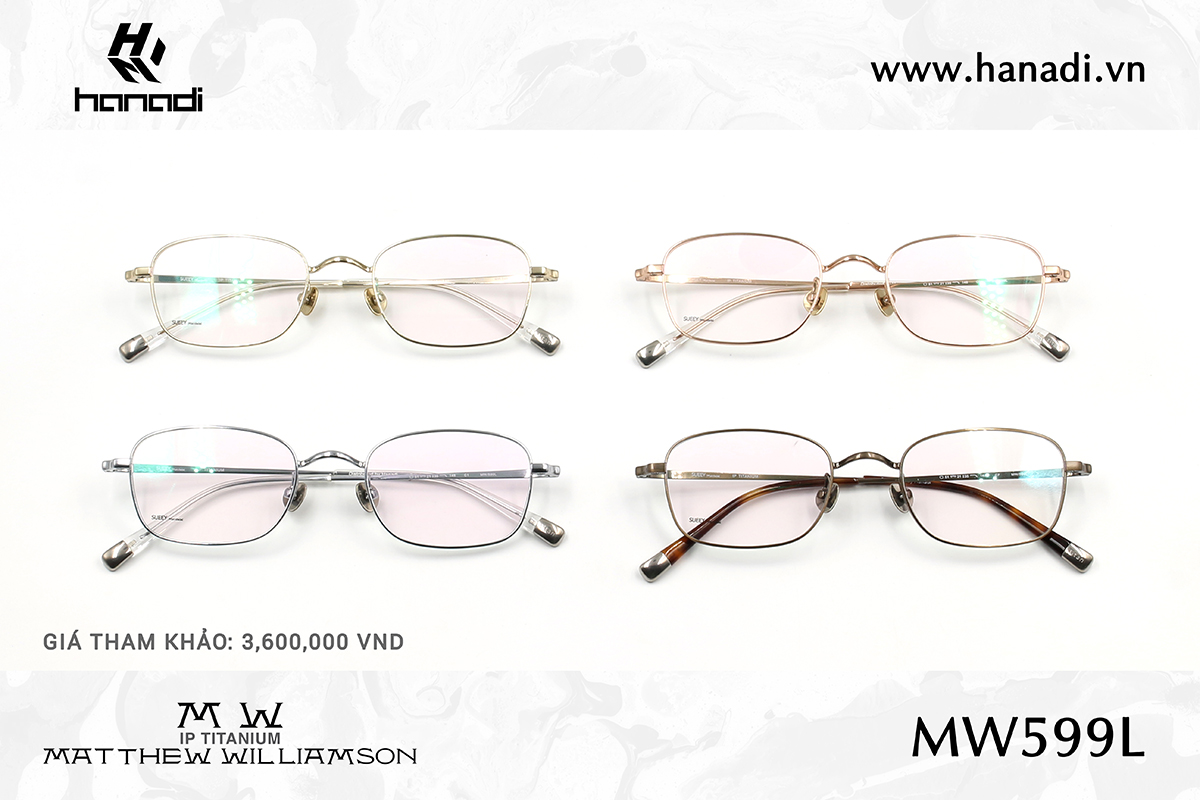 G. TITANIUM MATTHEW WILLIAMSON MW/599L