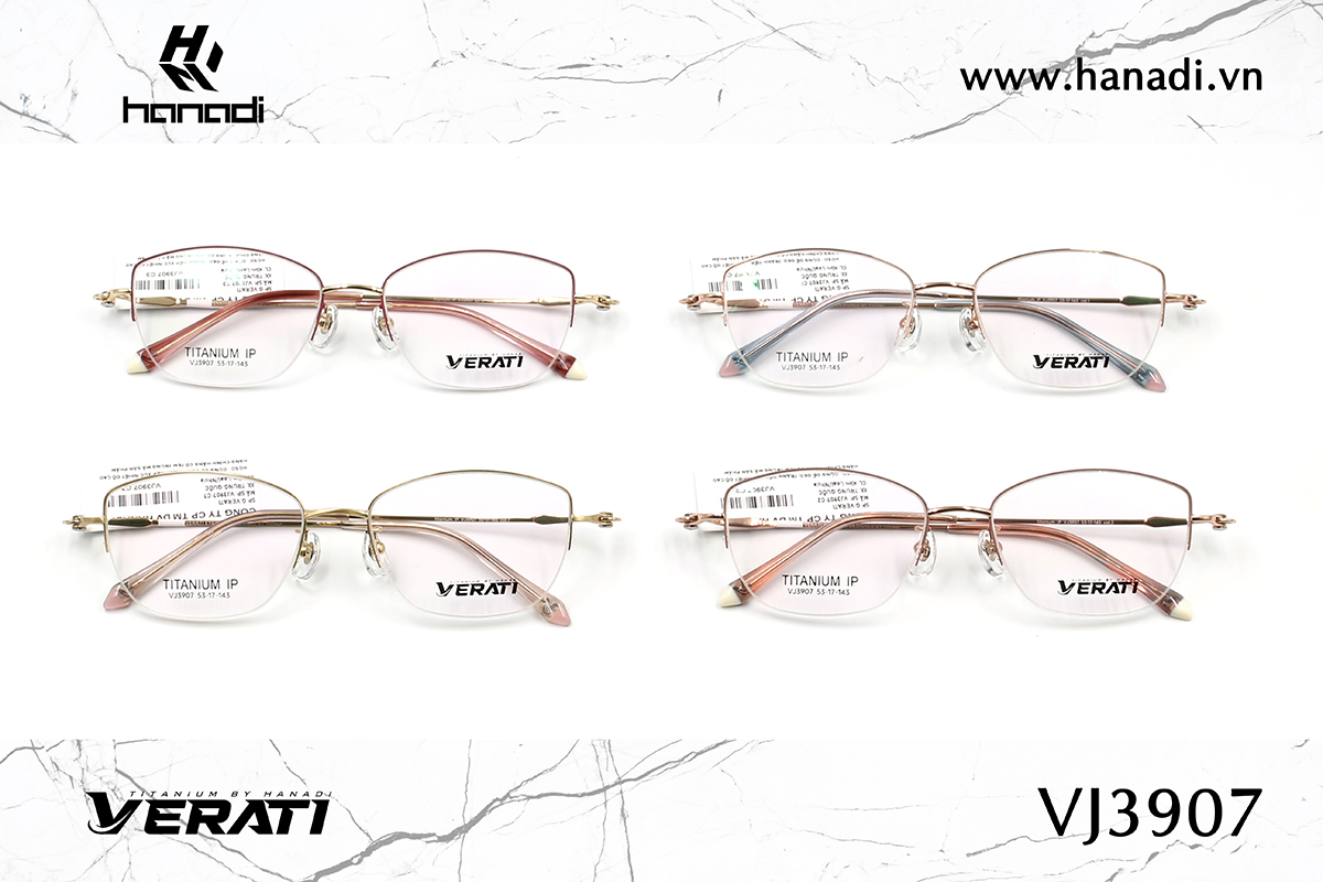 GỌNG TITANIUM VERATI VJ3907