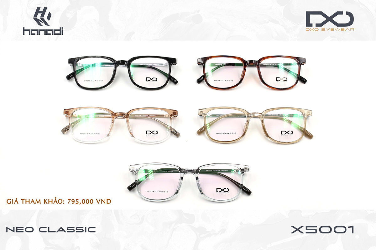 GỌNG TITANIUM DXO X5001