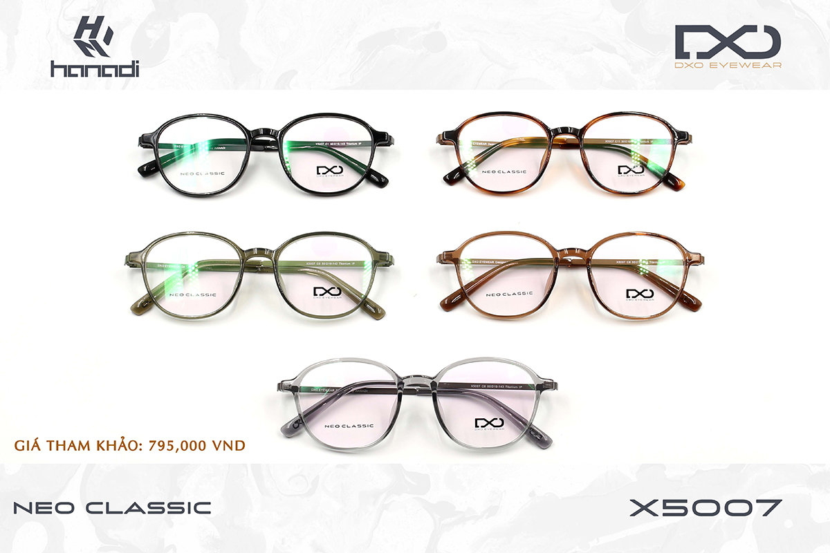 GỌNG TITANIUM DXO X5007