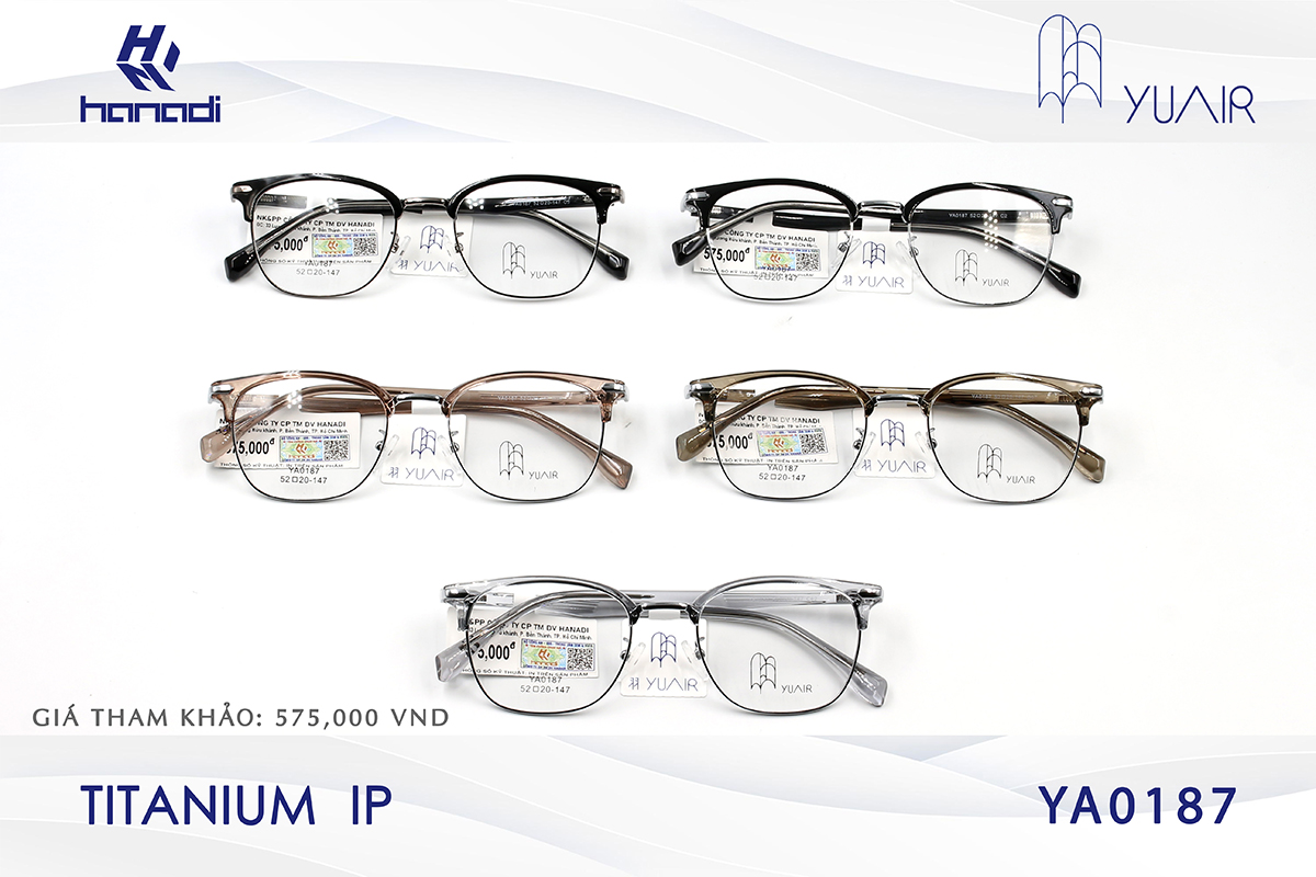GỌNG TITANIUM YUAIR YA0187