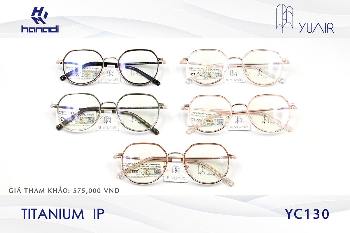 GỌNG TITANIUM YUAIR YC130