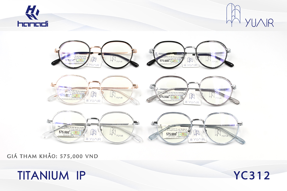 GỌNG TITANIUM YUAIR YC312