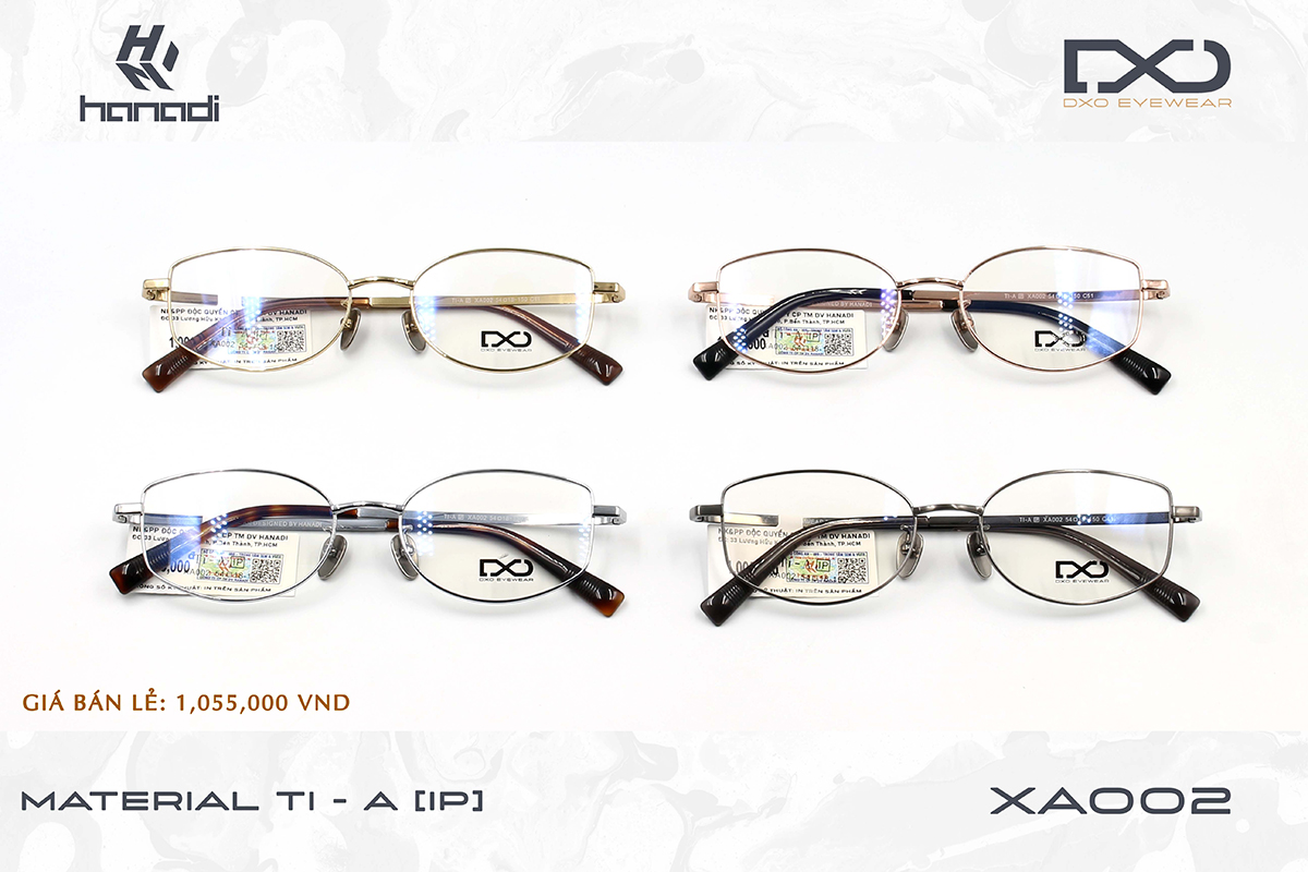 GỌNG TITANIUM ALLOY DXO XA002