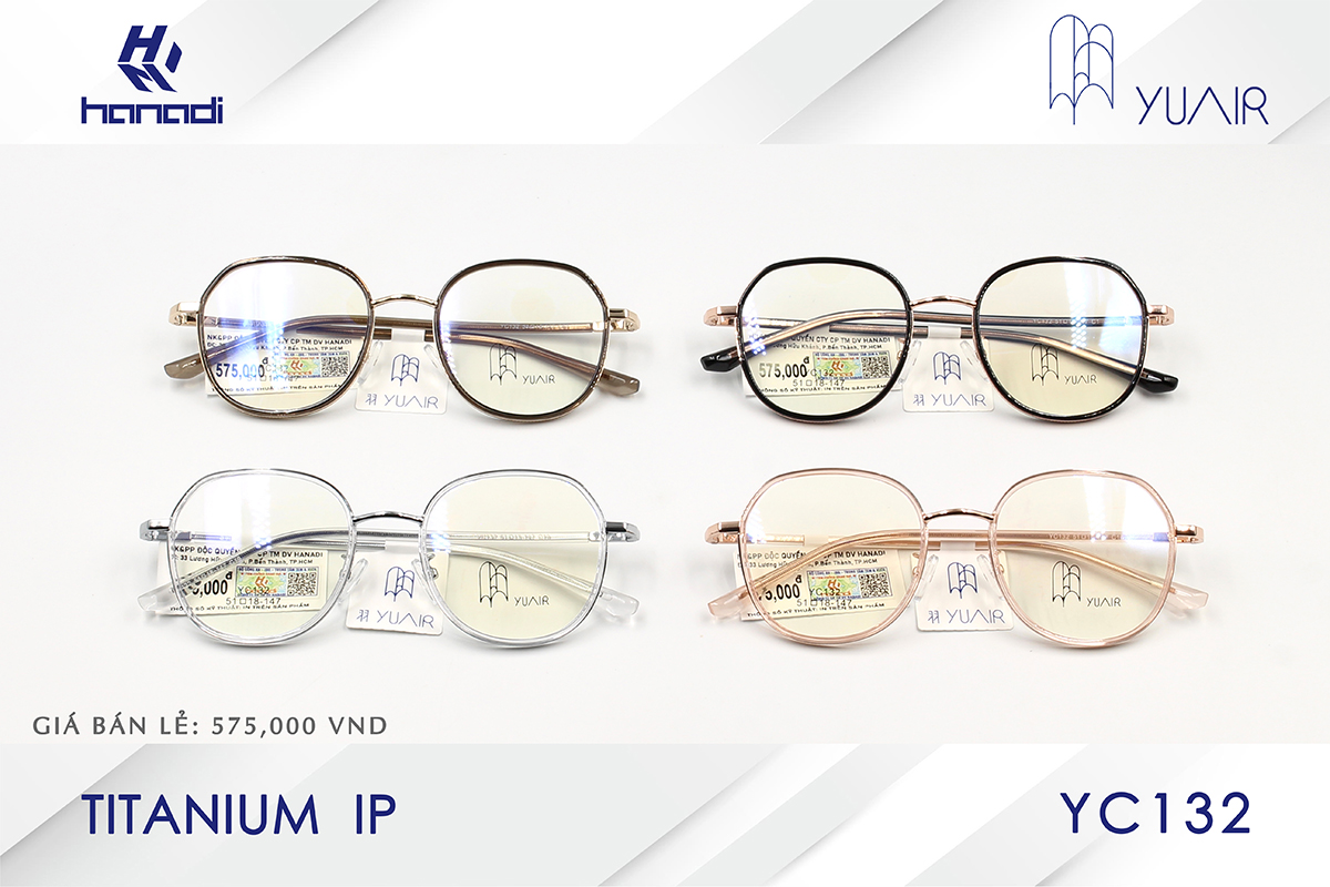 GỌNG TITANIUM YUAIR YC132