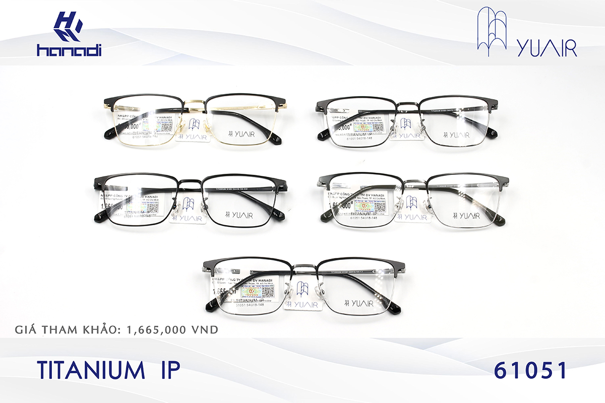 GỌNG TITANIUM YUAIR 61051
