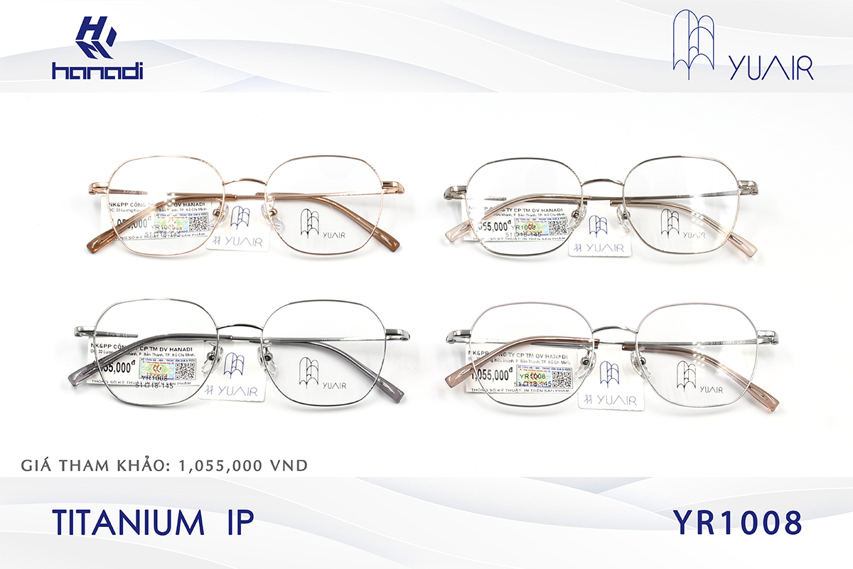 GỌNG TITANIUM YUAIR YR1008