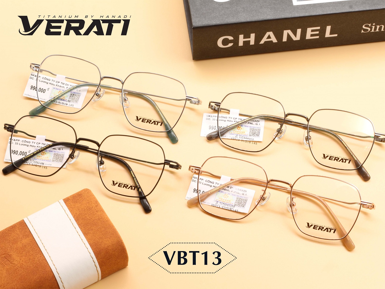 GỌNG TITANIUM VERATI VBT13