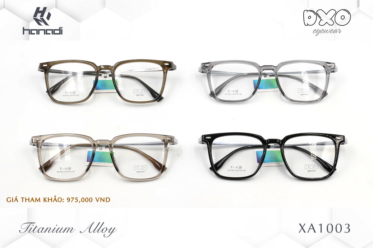 GỌNG TITANIUM ALLOY DXO XA1003