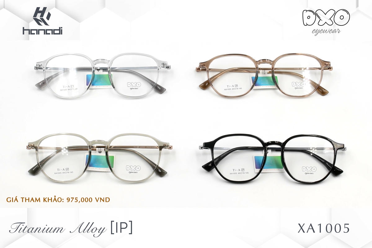 GỌNG TITANIUM ALLOY DXO XA1005