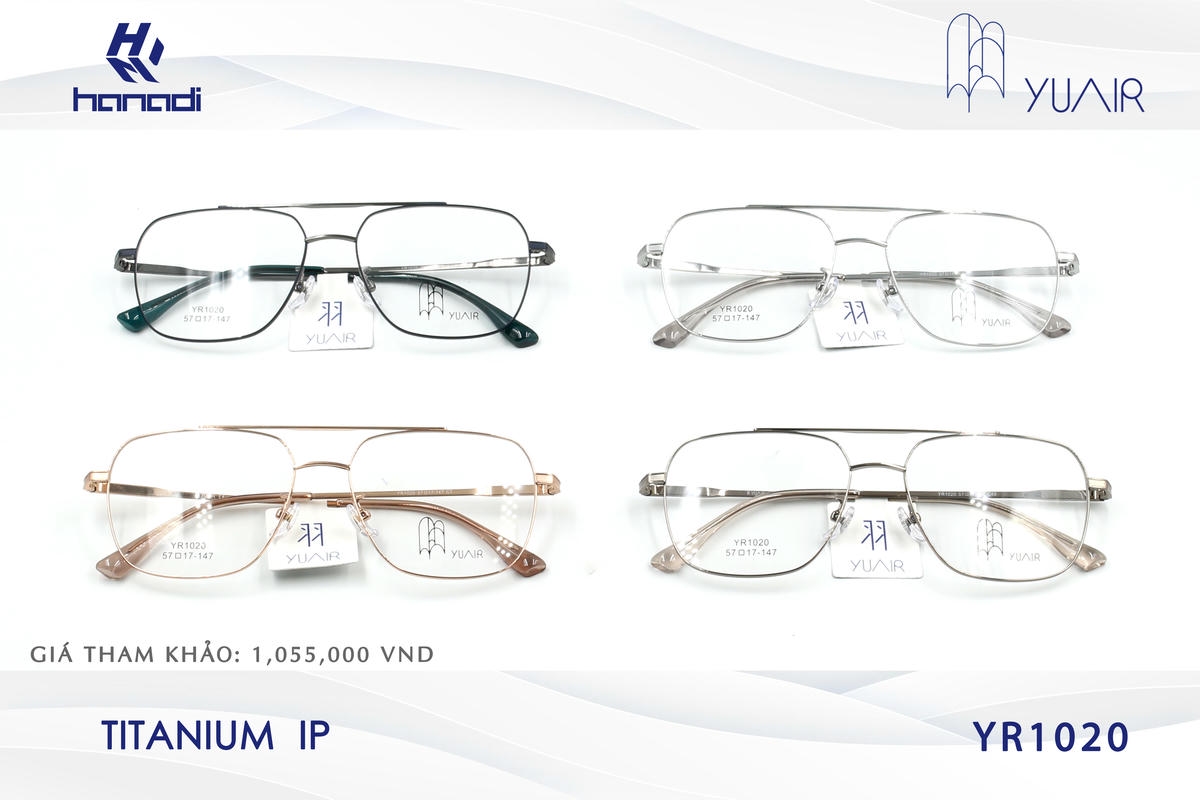 GỌNG TITANIUM YUAIR YR1020