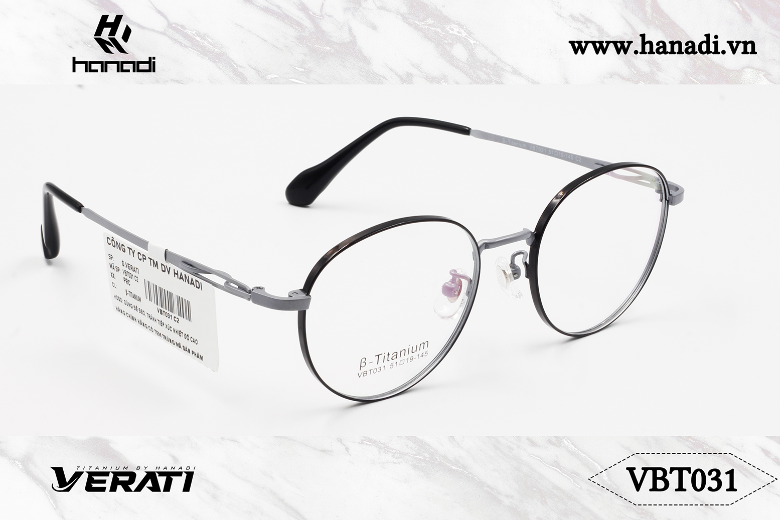 GỌNG TITANIUM VERATI VBT031