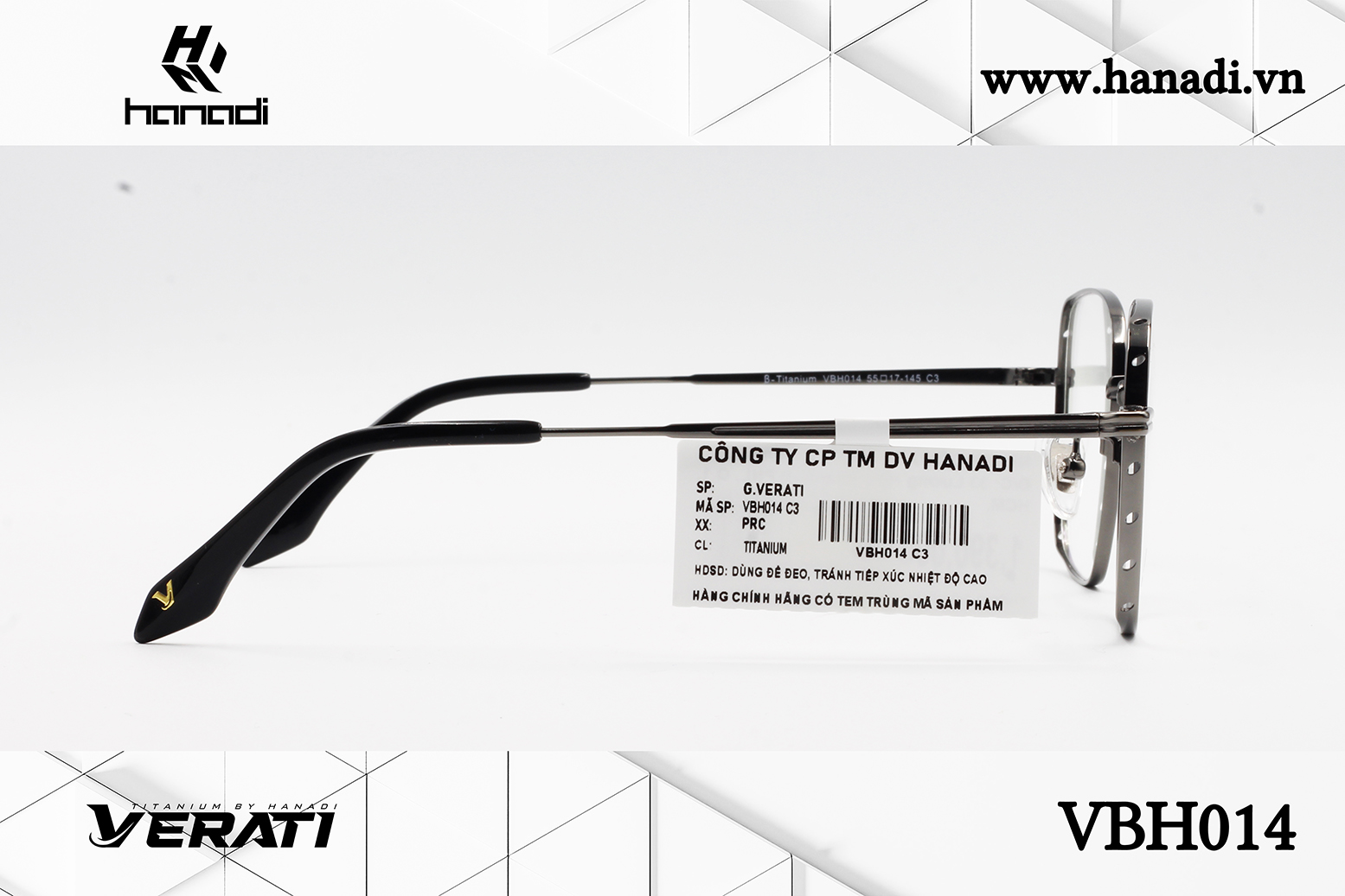 GỌNG TITANIUM VERATI VBH014