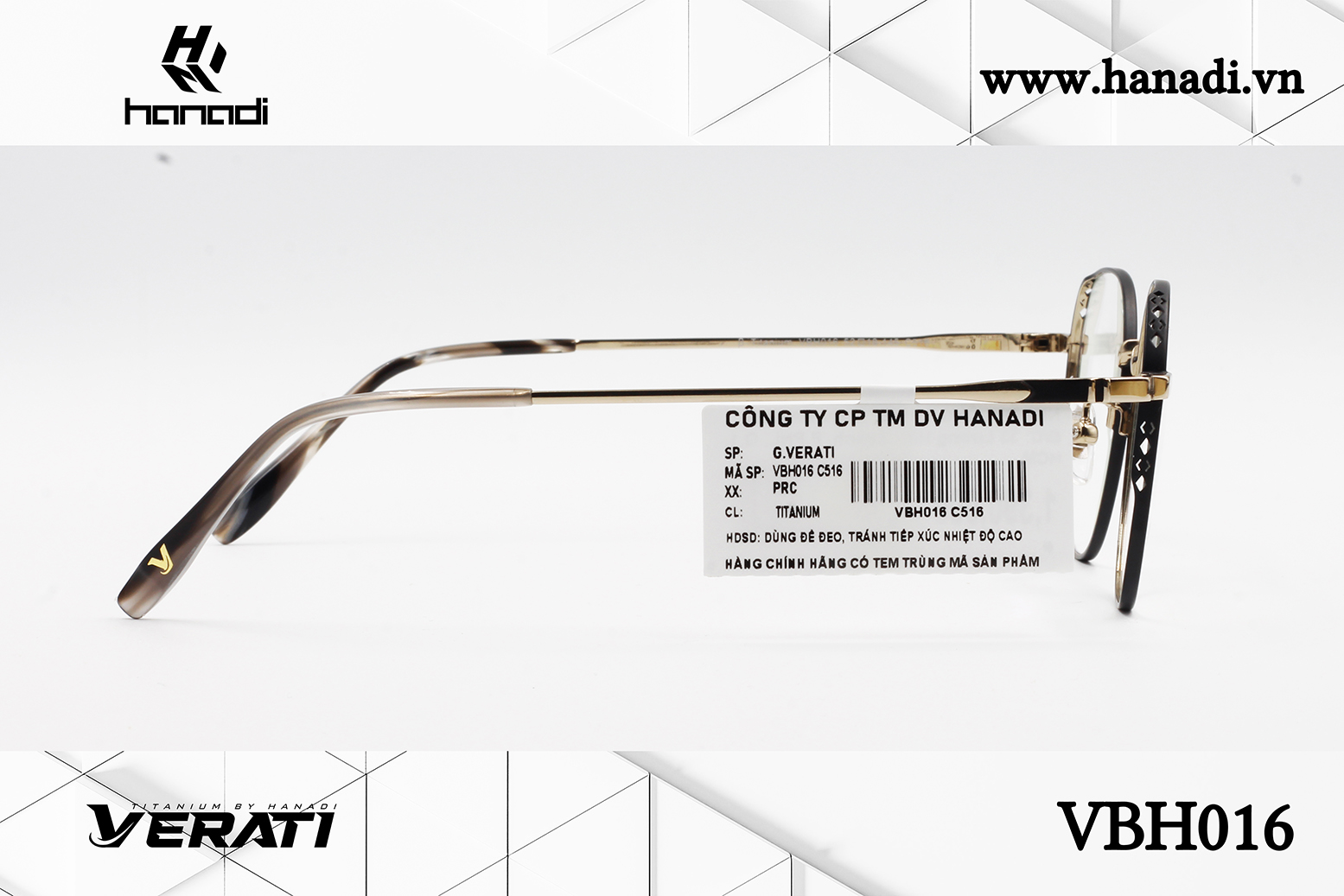 GỌNG TITANIUM VERATI VBH016