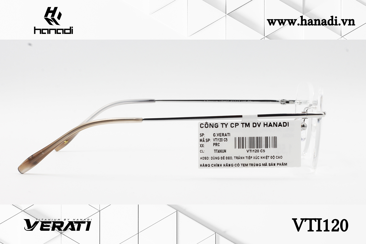 GỌNG TITANIUM VERATI VTI120