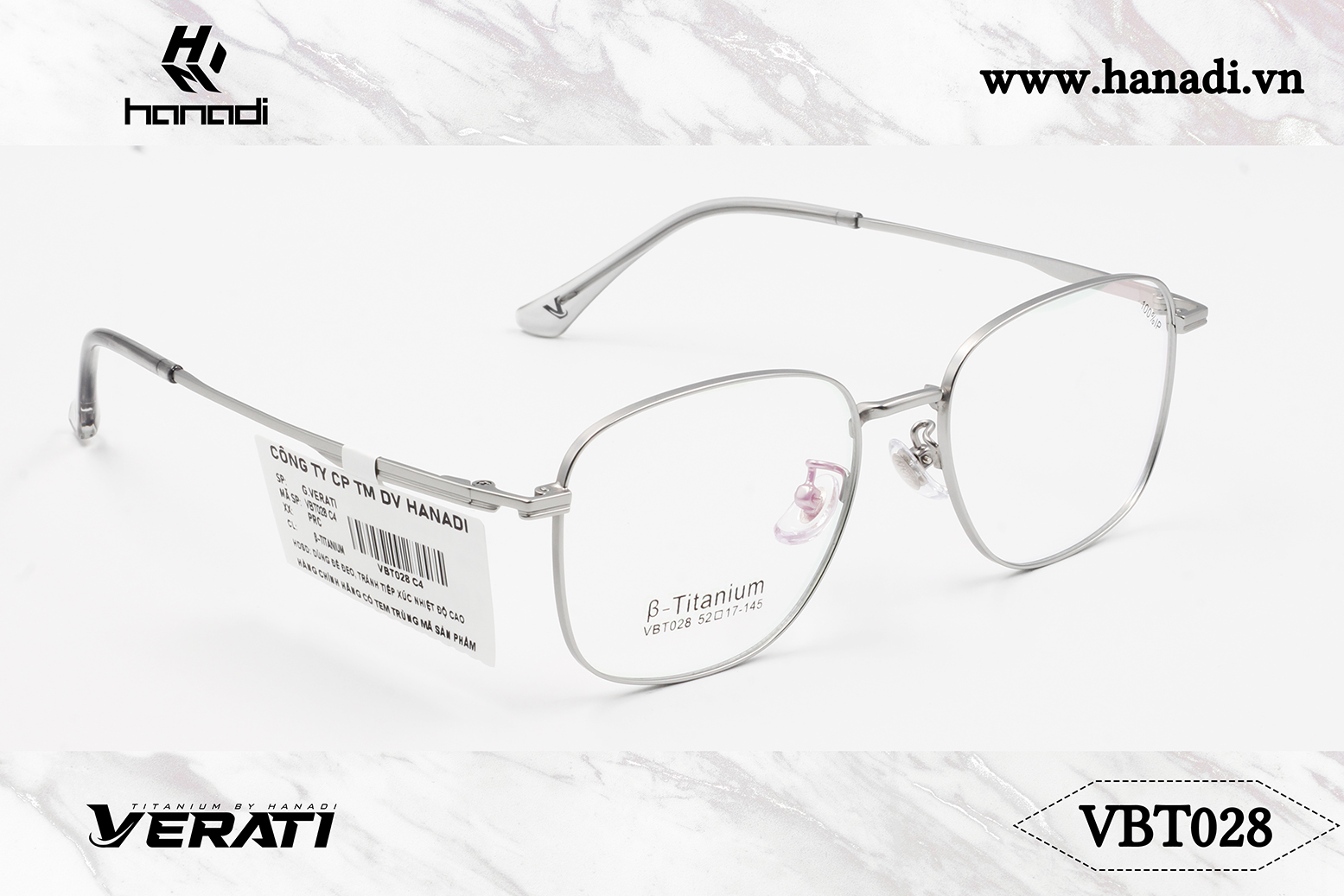 GỌNG TITANIUM VERATI VBT028