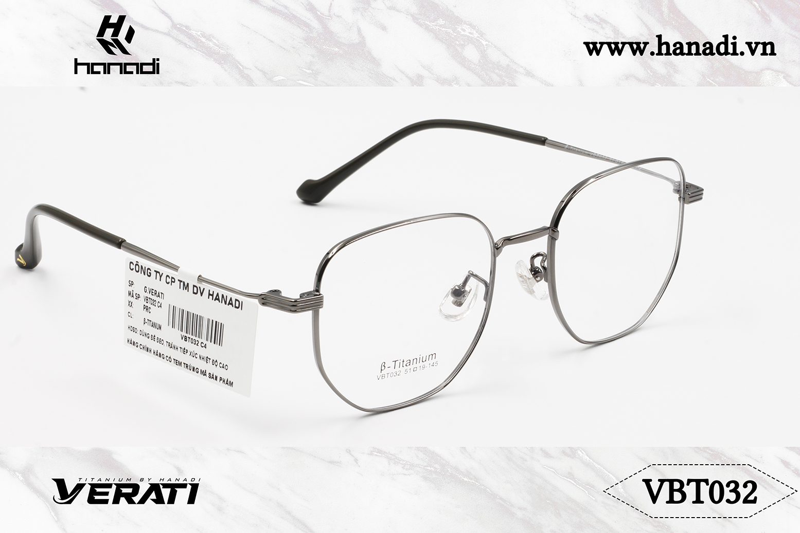 GỌNG TITANIUM VERATI VBT032