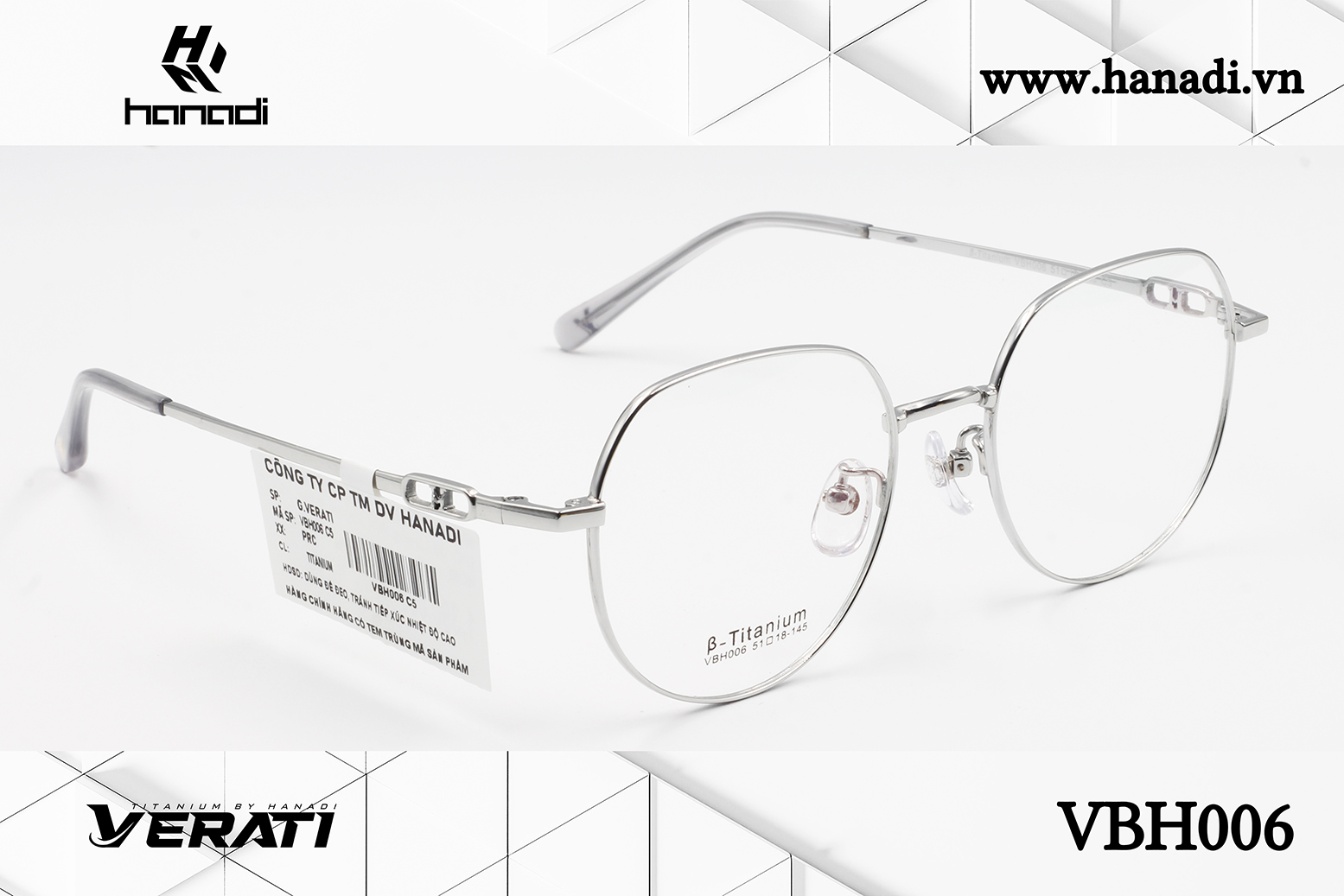 GỌNG TITANIUM VERATI VBH006