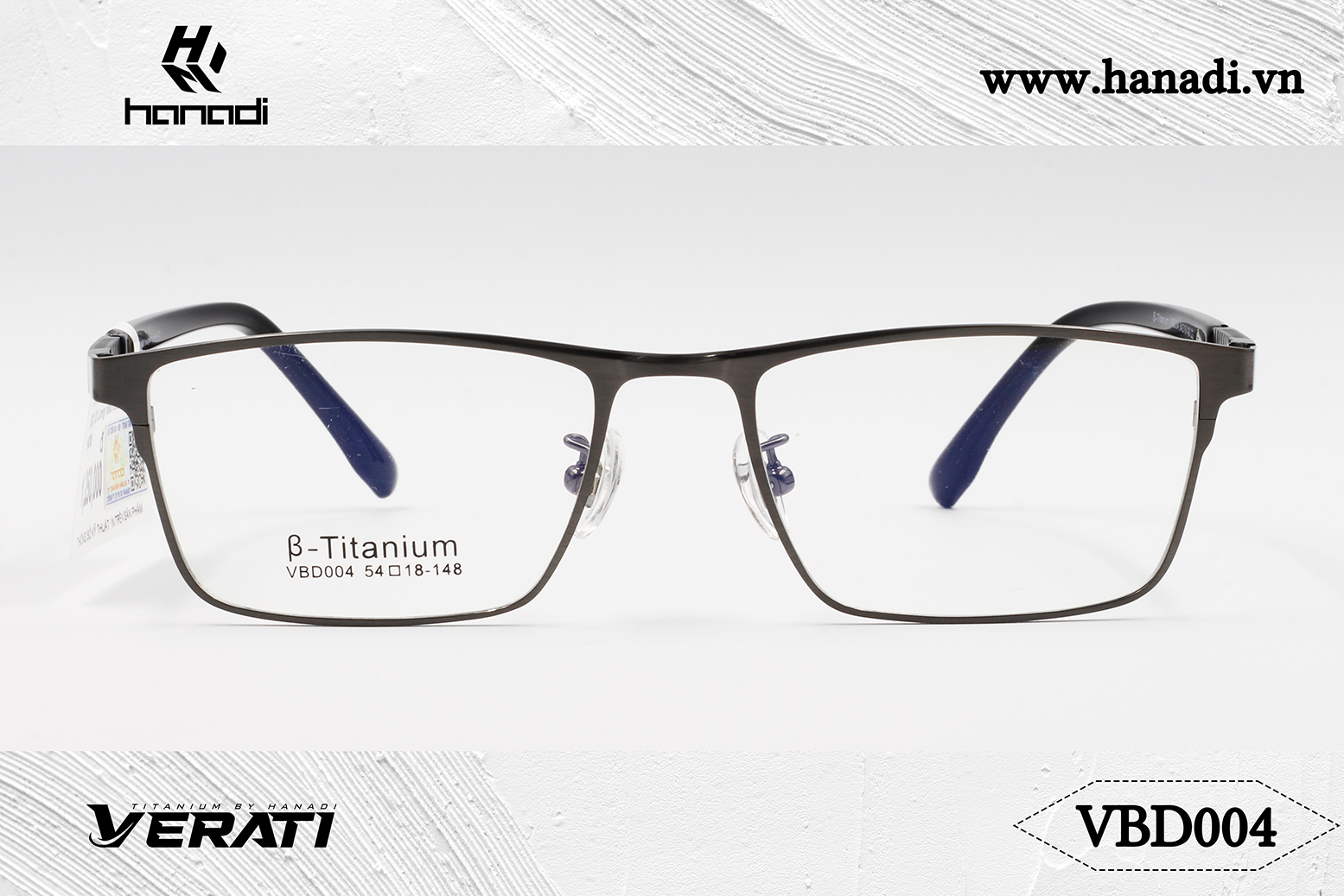 GỌNG TITANIUM VERATI VBD004